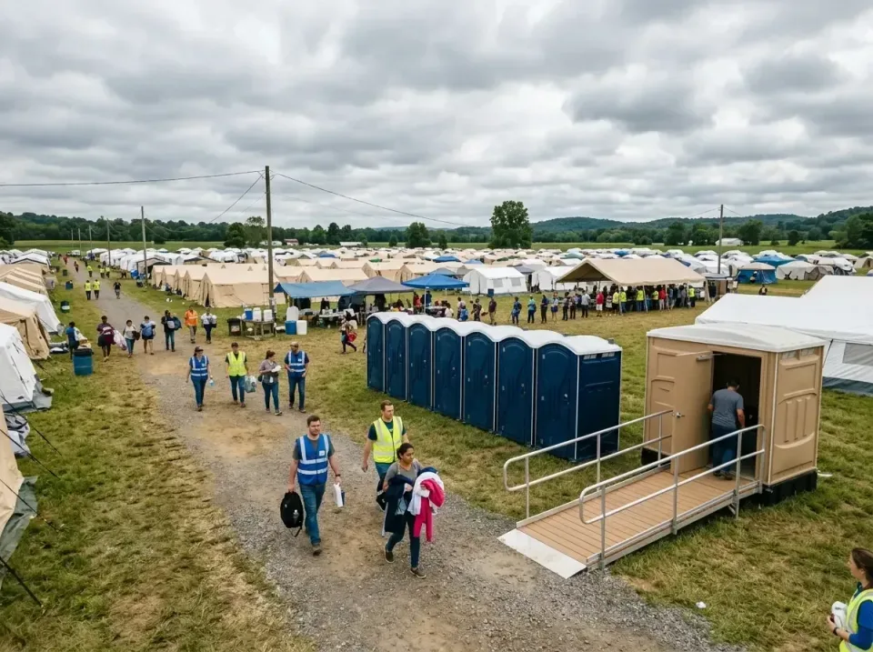 disaster-relief-camp-restrooms-010 — frequently asked questions, Dumpster & Portable Bathrooms Rental in Montclair, VA